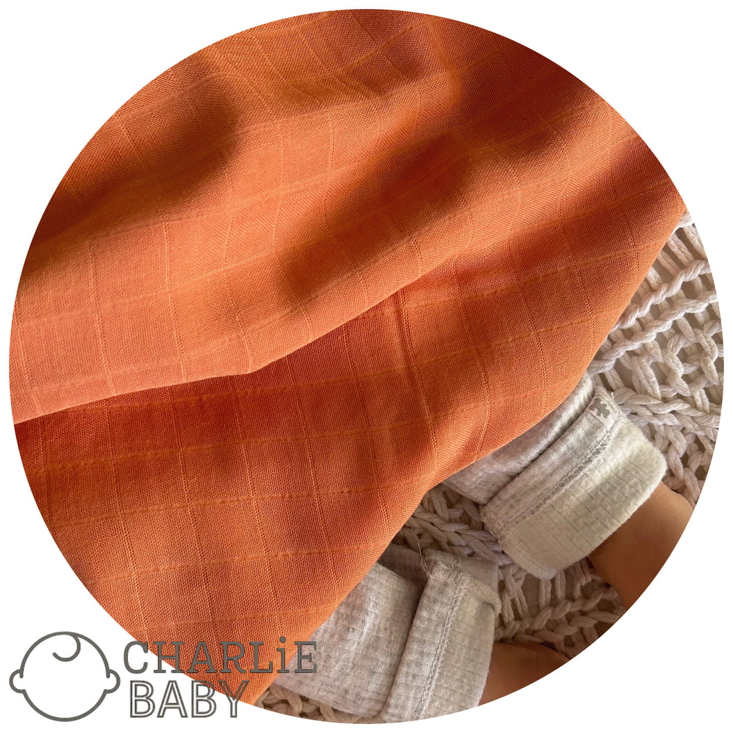 Muslin Blanket- Rusty